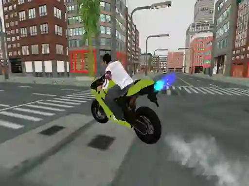 Mchezo Heavy Bikes City Parking Game 3D online