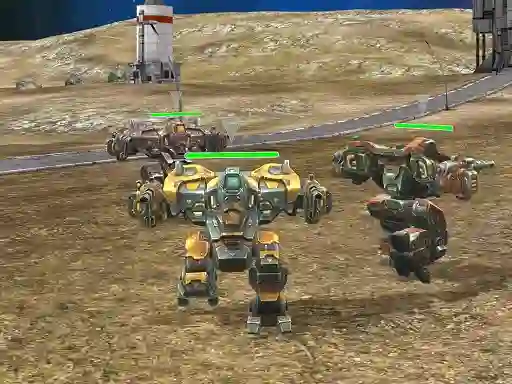 Mchezo War Robot Earth Survival online