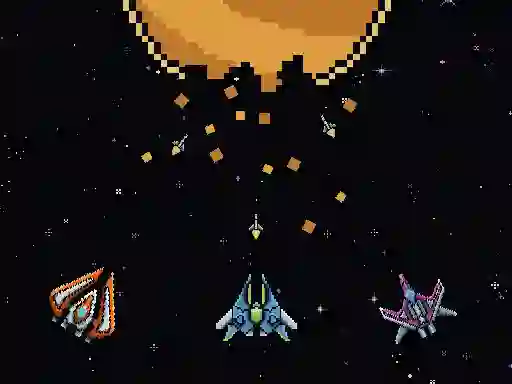 Mchezo Galactic Pixel Storm online