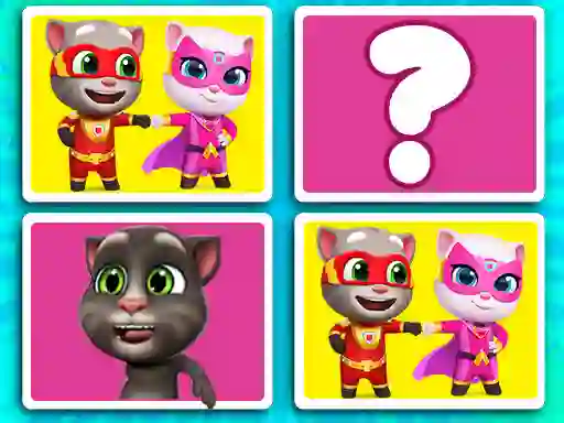 Mchezo Talking Tom Match'Up online