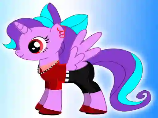 Mchezo Fancy Pony Dressup online