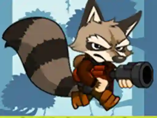 Mchezo Raccoon adventure game online