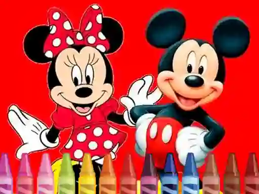 Mchezo Mickey Mouse Coloring online