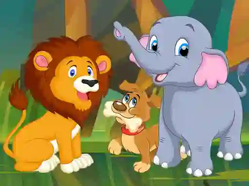 Mchezo Animal Puzzles online