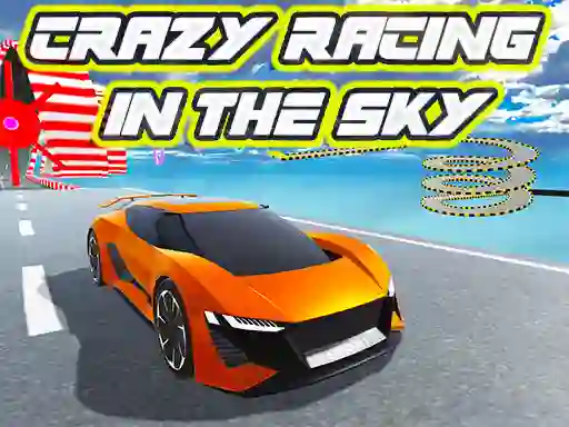 Mchezo Crazy racing in the sky online
