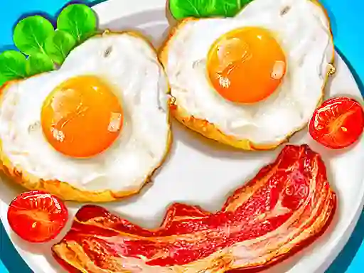 Mchezo Delicious Breakfast Cooking online