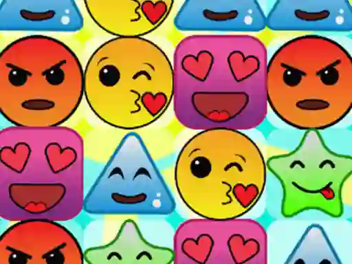Mchezo Emoji Match 3 online