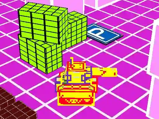 Mchezo Little Yellow Tank Adventure online