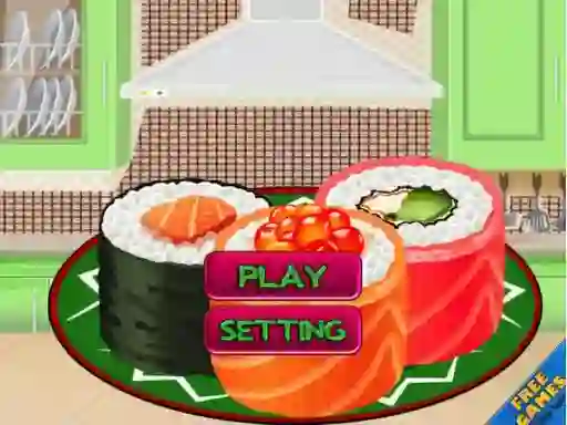 Mchezo Sushi Roll 3D Cool online
