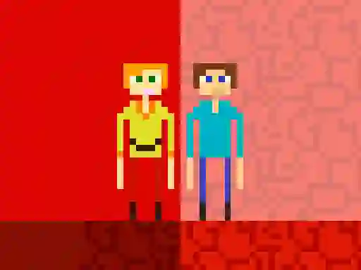 Mchezo Two Player Stick Steve and Alex online