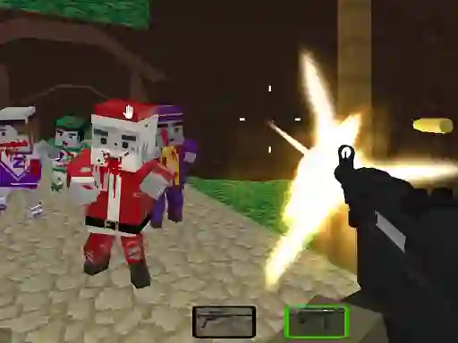 Mchezo PGA6 Combat Pixel Vehicle Zombies online