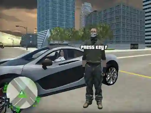 Mchezo Gangster Vegas driving simulator online online