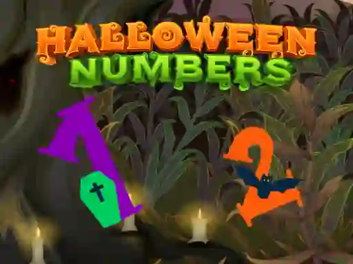 Mchezo Halloween Numbers online