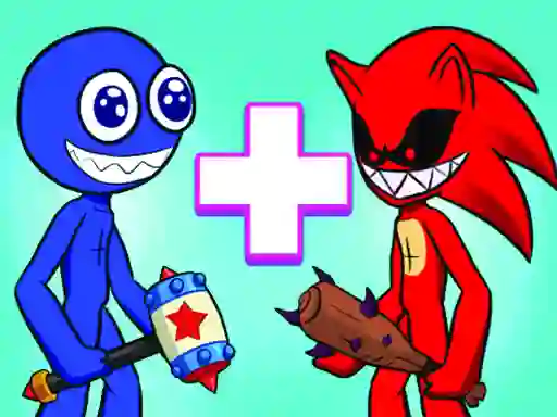 Mchezo Merge Rainbow Friends online