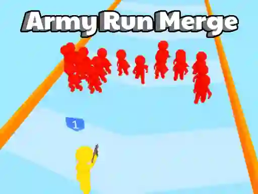 Mchezo Army Run Merge online