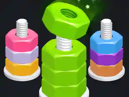 Mchezo Nuts Puzzle: Color Sort online