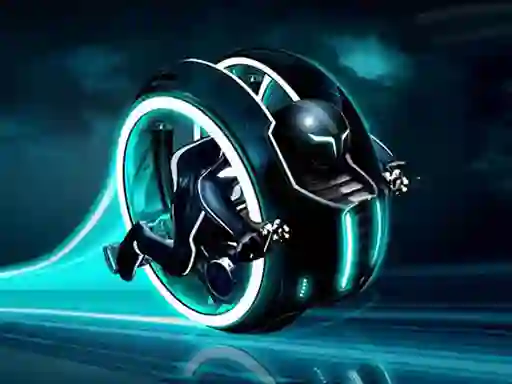 Mchezo Cyber Tron biker online
