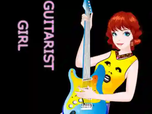 Mchezo Guitarist Girl online