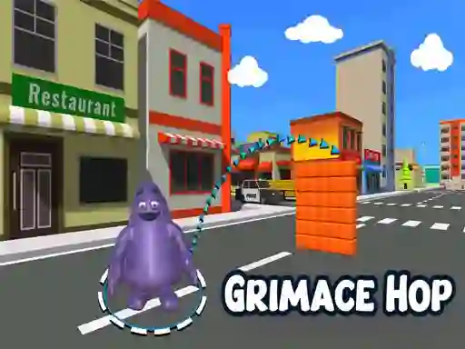 Mchezo Grimace Hop online