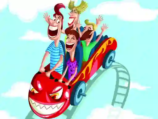 Mchezo Roller coaster leap online