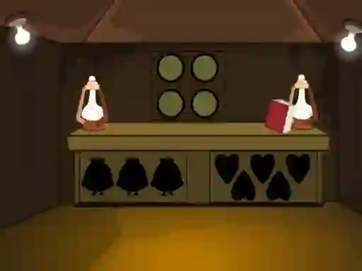 Mchezo Dark Forest Escape online