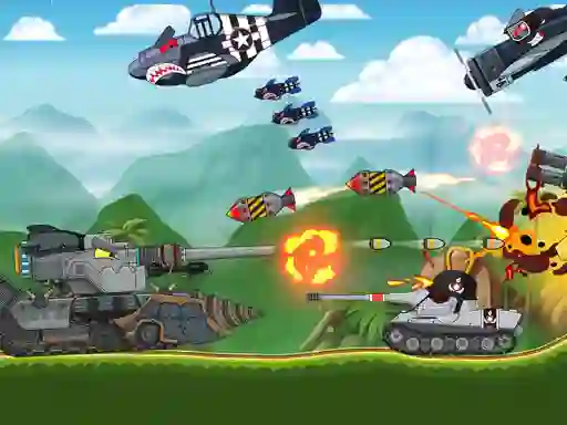 Mchezo Tank Battle Tank War online