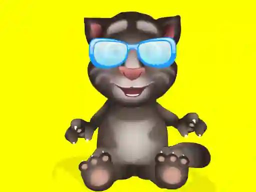 Mchezo Baby Talking Tom Eye Doctor online