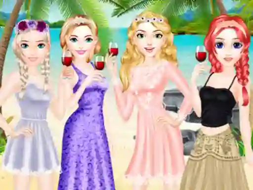 Mchezo School Graduation Beach Party online