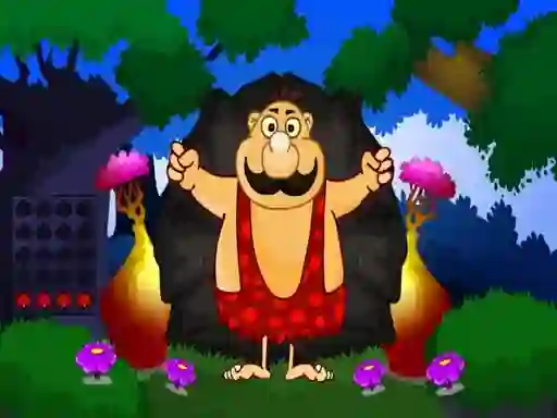 Mchezo Caveman Forest Escape online