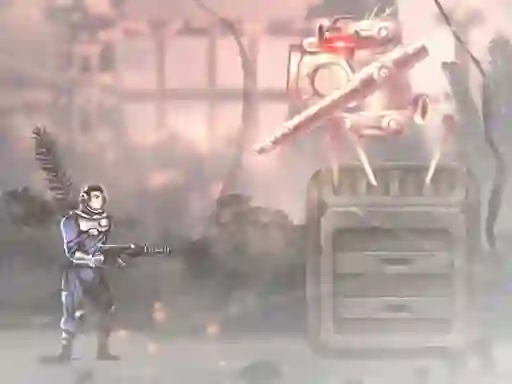 Mchezo Captain Photon and the planet of chaos online