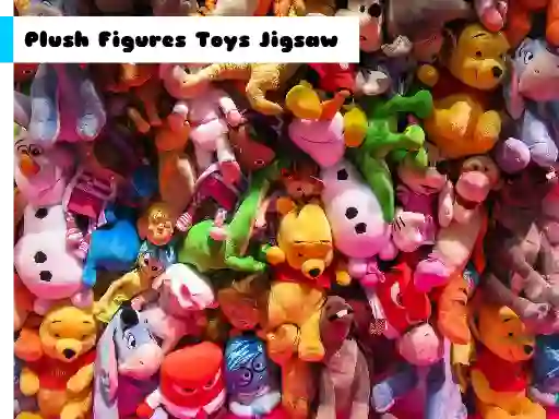 Mchezo Plush Figures Toys Jigsaw online