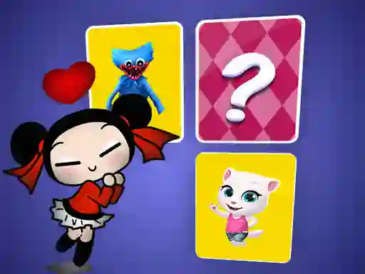 Mchezo Pucca Memory Card Match online