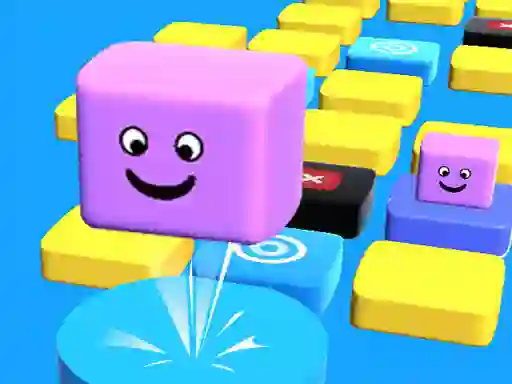Mchezo Jump Stacky Cube 3D online