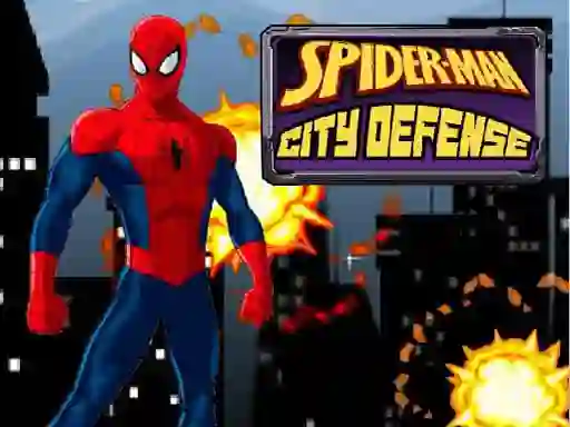 Mchezo Spiderman City Defense online