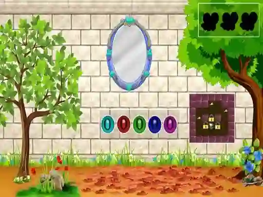 Mchezo White Brick Backyard Escape online
