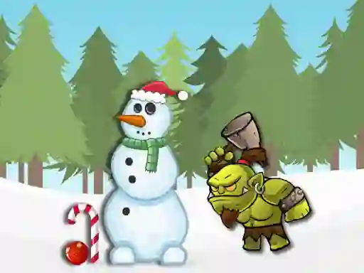 Mchezo Running On Christmas online