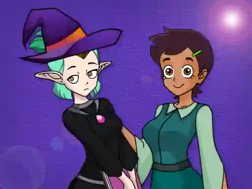 Mchezo Owl Witch BFF Dress Up online