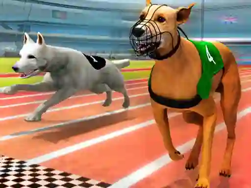 Mchezo Dogs 3D Races online