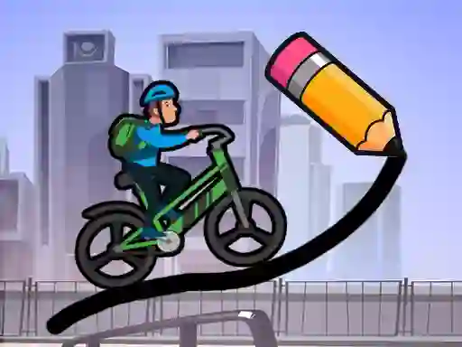 Mchezo Draw The Bike Bridge online