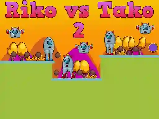Mchezo Riko vs Tako 2 online