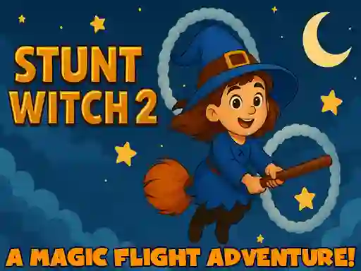 Mchezo Stunt Witch 2 online
