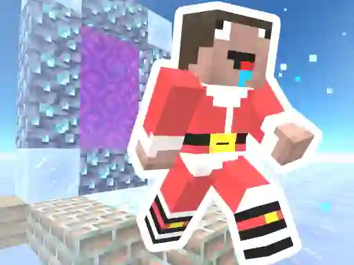 Mchezo Noob Steve Christmas online