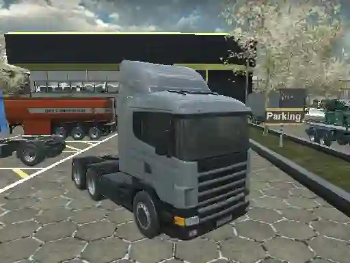 Mchezo American 18 Wheeler Truck Sim online