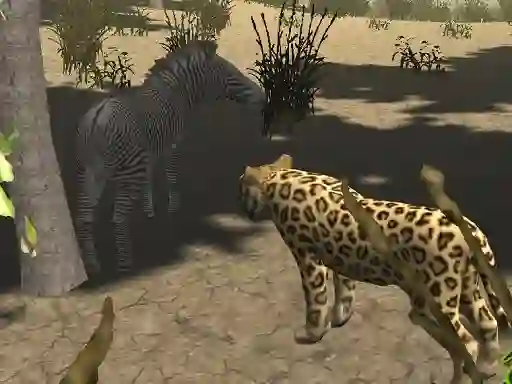 Mchezo African Cheetah Hunting Simulator online