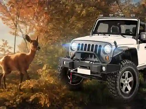 Mchezo Safari Jeep Car Parking Sim: Jungle Adventure online