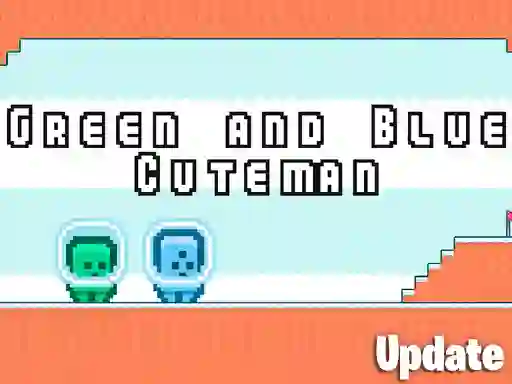 Mchezo Green and Blue Cuteman online