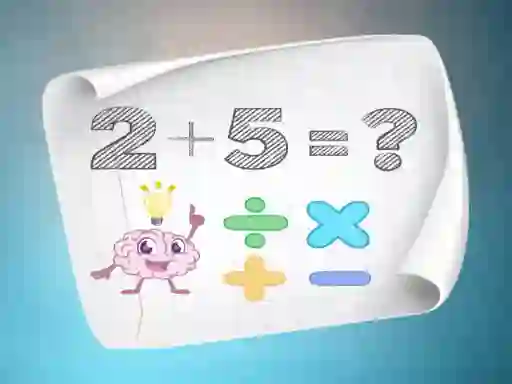 Mchezo Guess number Quick math games online