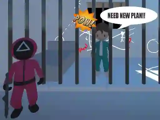 Mchezo Escape Plan in Squid Game online