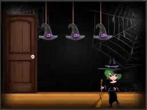 Mchezo Amgel Halloween Room Escape 32 online
