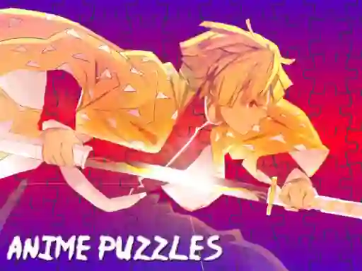 Mchezo Anime Puzzles online